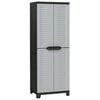 vidaXL Dulap, 65x45x181 cm, plastic