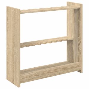 vidaXL Suport pentru tacuri de biliard Lemn prelucrat 60 x 20 x 57 cm