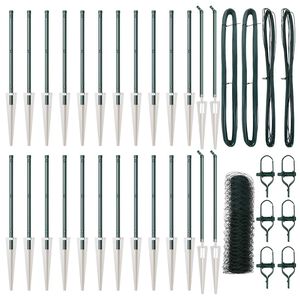 vidaXL St&acirc;lp de gard. Verde