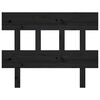 vidaXL Tăblie de pat, negru, 103,5x3x81 cm, lemn masiv de pin