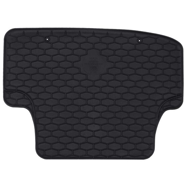 vidaXL Covor pentru mașină 4 pcs Negru Cauciuc