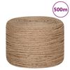 vidaXL Fr&acirc;nghie din iută 100% 6 mm 500 m