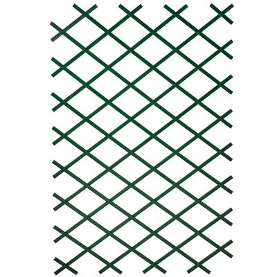 Nature Gard de grădină tip Trellis, 100 x 200 cm PVC, verde, 6040704