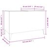 vidaXL Dulap pentru discuri stejar maro 74,5x38x48 cm lemn prelucrat