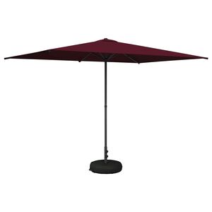 vidaXL Umbrelă de grădină cu bază Dreptunghiular 2 x 3 m Poliester