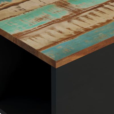 vidaXL Măsuță de cafea, 60x50x35 cm, lemn masiv recuperat