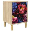 vidaXL Dulap de noapte KIEL Stejar Sonoma 36 x 33 x 50 cm