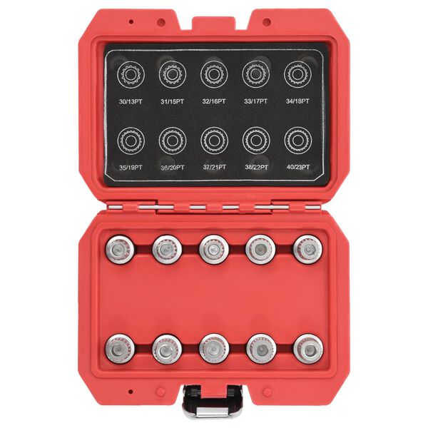 vidaXL Set chei pentru piuliță antifurt pentru BMW, 10 piese