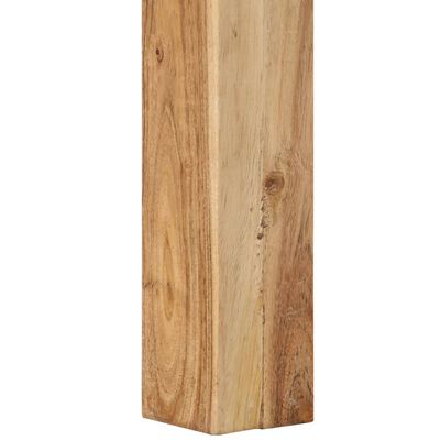 vidaXL Măsuță de cafea, 80x80x40 cm, lemn masiv de acacia