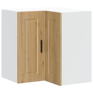 vidaXL Dulap de colț de bucătărie &bdquo;Porto&rdquo; din lemn de stejar artizanal