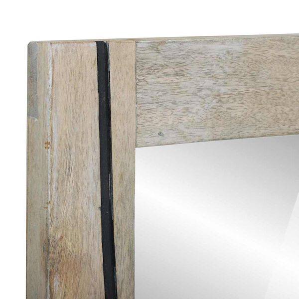 vidaXL Oglindă pentru baie cu oglindă Maro 70 x 50 x 2,5 cm