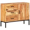 vidaXL Servantă, 88x30x73 cm, lemn masiv de acacia
