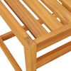 vidaXL Set mobilier de balcon cu perne, 3 piese, lemn masiv acacia