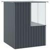 vidaXL Cușcă pentru păsări Antracit 165 x 165 x 200 cm Oțel Galvanizat