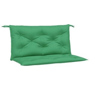 vidaXL Perne bancă de grădină 2buc., verde,100x50x7cm, țesătură oxford