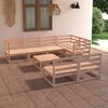 vidaXL Set mobilier de grădină, 8 piese, lemn masiv de pin