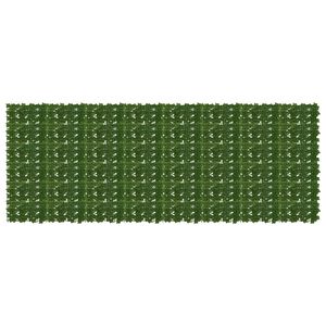 vidaXL Ecran de balcon cu frunze Verde 400 x 150 cm