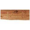 vidaXL Raft perete 70x30x3,8 cm dreptunghiular lemn acacia margine vie