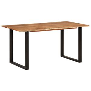 vidaXL Masă de bucătărie, 154x80x76 cm, lemn masiv de acacia