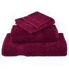 vidaXL Set de prosoape premium SOLUND, 8 piese, bordo, 600 g/m&sup2;