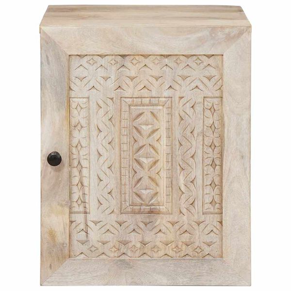 vidaXL Dulap de Baie cu depozitare Alb 38 x 33 x 48 cm Lemn compozit