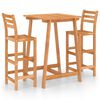 vidaXL Set bar de exterior ,3 piese , lemn masiv de acacia
