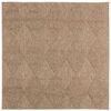 vidaXL Covor pentru interior și exterior AGIRA natural 120 x 120 cm