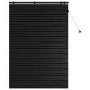 vidaXL Jaluzea venetiană Negru 100 x 160 cm 35 mm