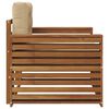 vidaXL Set de canapele de exterior Lemn de acacia solid și poliester