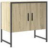 vidaXL Dulap chiuvetă baie, stejar sonoma, 60x33x60 cm, lemn prelucrat