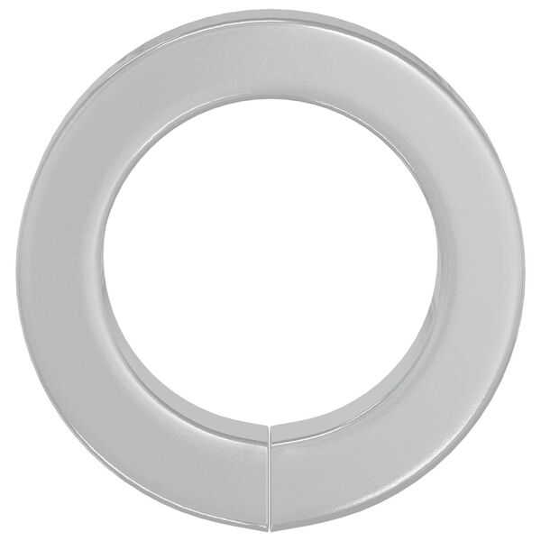 vidaXL Washer cu arc 2 pcs Alb 13 x 1 mm Fier