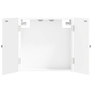vidaXL Cabinet pentru ținte de darts BREDA Alb 52,5 x 10,5 x 53,5 cm