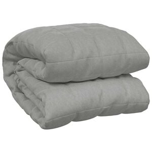 vidaXL Pătură anti-stres, gri, 120x180 cm, 5 kg, material textil