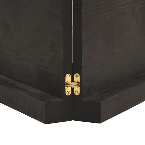 vidaXL Blat masă, 200x40x6 cm, gri, lemn stejar tratat contur organic