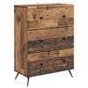 vidaXL Dulap cu sertare 66 x 34,5 x 90 cm Lemn prelucrat Lemn vechi