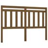 vidaXL Tăblie de pat, maro miere, 126x4x100 cm, lemn masiv de pin