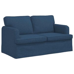 vidaXL Canapea albastru 144 x 80 x 85 cm țesătură