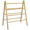 vidaXL Scară dublă pentru prosoape cu 4 trepte, 90x50x100 cm, bambus