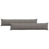 vidaXL Perne pentru canapea 2 pcs Gri deschis 200 x 40 cm