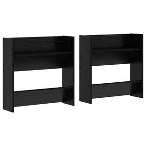 vidaXL Dulap pentru pantofi 2 buc. 60 x 18 x 60 cm Lemn prelucrat