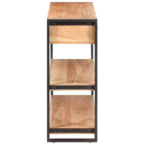 vidaXL Servantă, 120 x 30 x 75 cm, lemn masiv de acacia