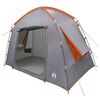 vidaXL Tent Cabină Gri și Portocalie 210 x 210 x 138 cm Poliester
