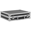 vidaXL Valiză pentru armă, negru, aluminiu ABS