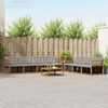 vidaXL Set de canapele de exterior 8 pcs Gri natural și deschis
