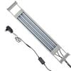 vidaXL Lampă LED de acvariu, aluminiu, 50-60 cm, IP67