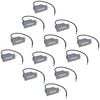 vidaXL Corpuri de iluminat trepte cu LED 44 x 111 x 56 mm, 12 buc.