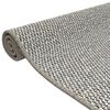 vidaXL Covor traversă aspect sisal, platina, 50x100 cm