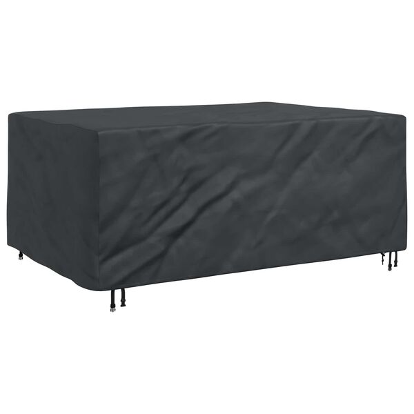 vidaXL Husă pentru mobilă Simplu Negru 220 x 150 x 85 cm 210D