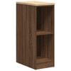 vidaXL Dulap depozitare garaj stejar maro 30x51x85 cm