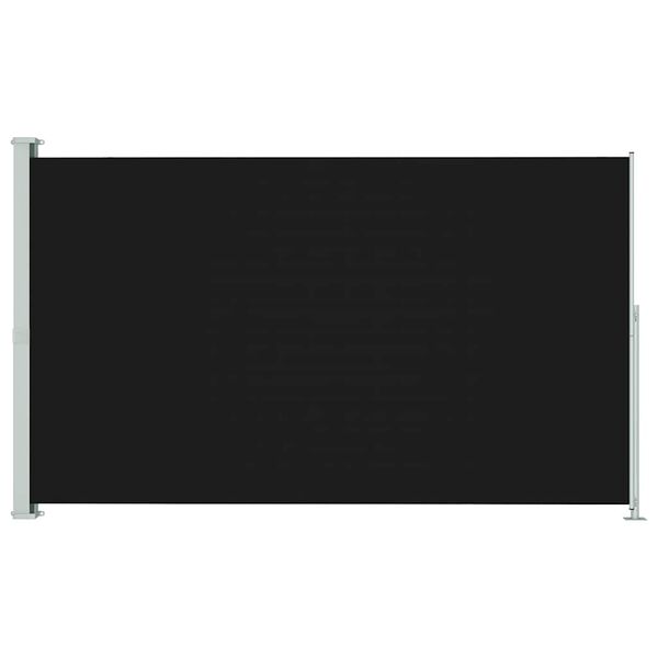 vidaXL Copertină laterală retractabilă de terasă, negru, 200 x 300 cm